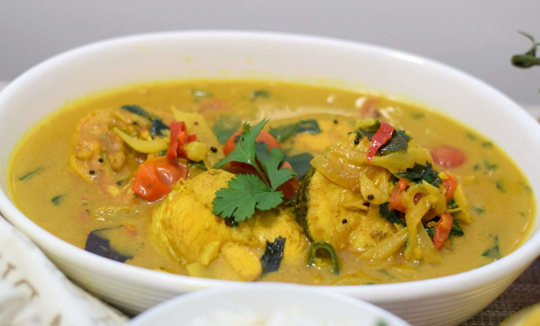 Coconut fish curry: Freshly cooked fish Recipes posted by Lill Brothers