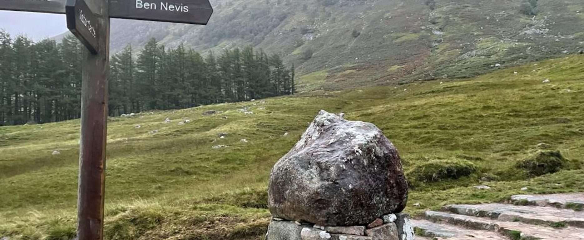 Bev Nevis not an easy task to climb up and down Great team achievement despite the challenging weather conditions 6hrs 15mins Such a worthwhile cause as Every penny counts for sue Ryder Manorlands Hospice So please friends dig deep as any donations are appreciated Thanks🙏