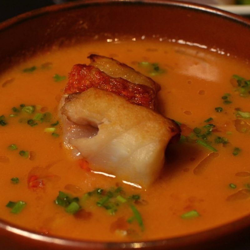 Bouillabaisse was originally a stew made by Marseille fishermen using the bony rockfish