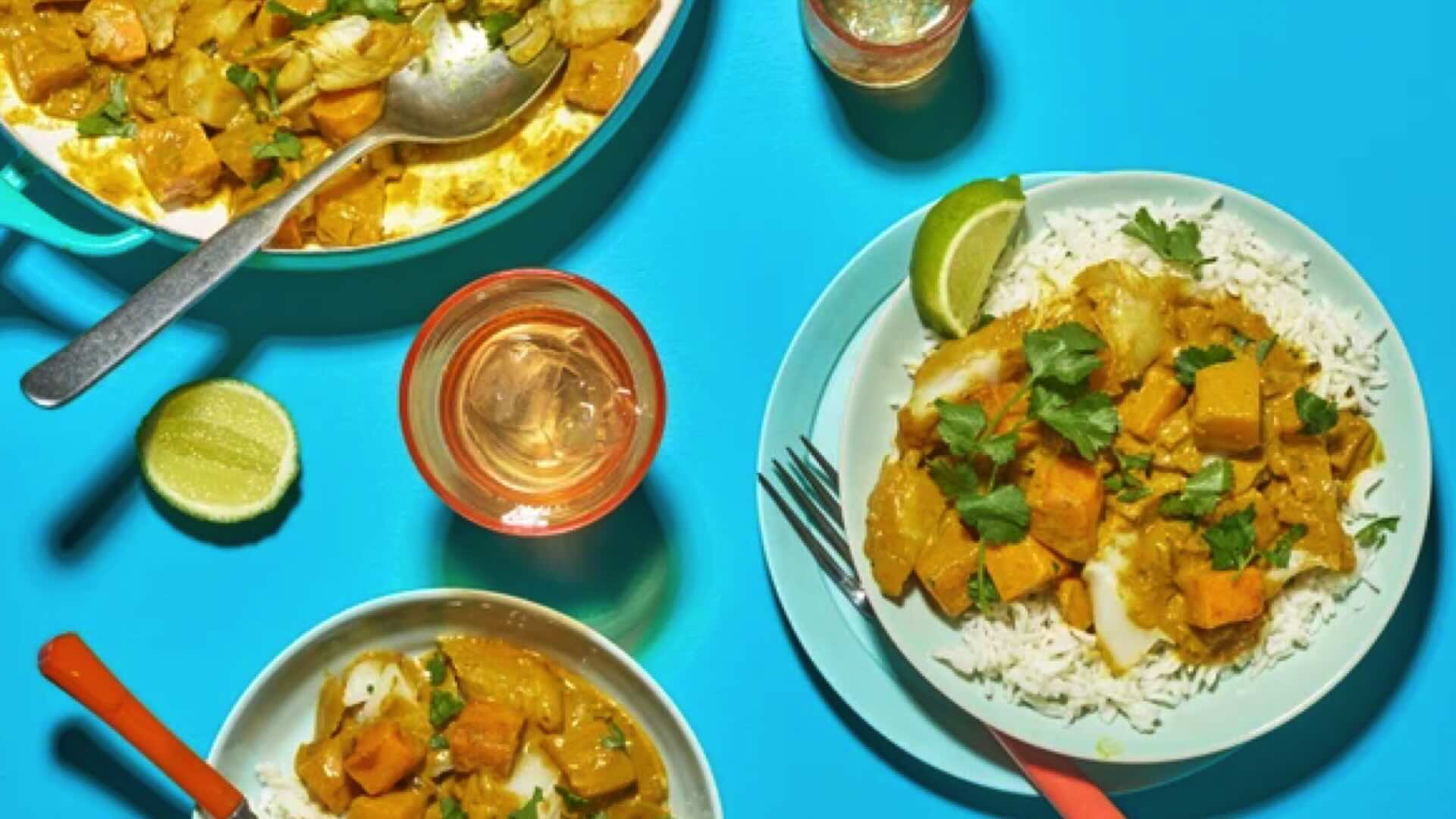 Cook this flavour-packed coconut fish curry in just 30 minutes for a speedy meal. For a dose of sour use lime juice or tamarind paste if you have it to hand